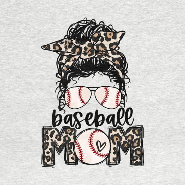 Baseball Mom Leopard by Wonder man 